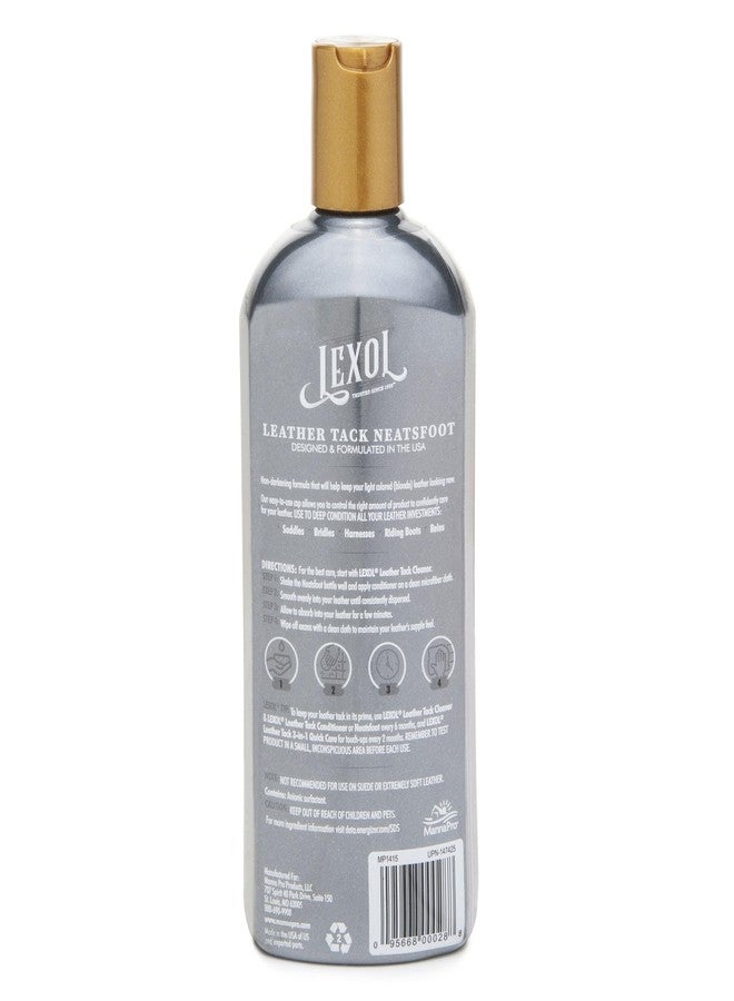 Manna Pro Lexol Neatsfoot Leather Conditioner for Equine Supplies | Softens Leather and Helps Reduce Cracking | 16.9 Ounces - Image 2